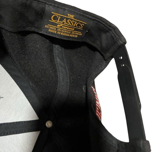 Chicago Wolves baseball cap hat hockey black wool vintage retro rancid - Picture 7 of 7